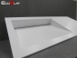 EcoBlat - Blaty łazienkowe solid surface, blaty z zespolonymi umywalkami Maków Podhalański
