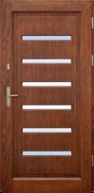 Drzwi zewnętrzne drewniane DOORSY - PANEL-PERFEKT Dorota Kamińska Międzyrzec Podlaski