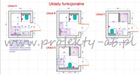 Projekt funkcjonalny wnętrz - projekty-ab.pl Kraków