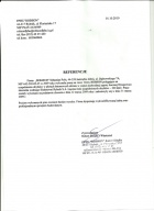 Referencja od firmy Robson