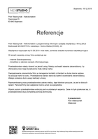 Referencja od firmy Piotr Wawrzyniak - Nativecreation