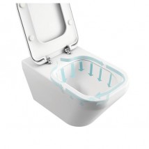 Miska wisząca WC Aquablade® z ukrytym mocowaniem - ABRAXA Rumia