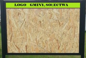 Tablica lub gablota gminna, sołecka - EXPODESIGN Puszczykowo