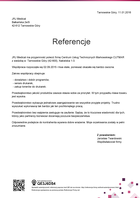 Referencja od firmy JRJ Medical