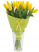 Żółte tulipany - Kwiaciarnia LAURA Kraków