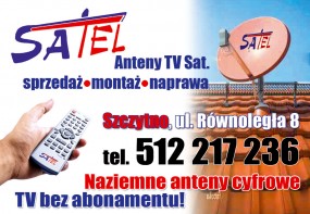 Montaż anten - Satel Anteny Telewizja Dariusz Krasiński Szczytno