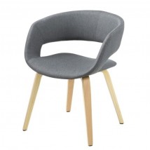 KRZESŁO GRACE, SZARE - Living Art meble dekoracje design Bydgoszcz