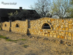 ogrodzenia z kamienia ogrodzenie kamienne - Kams-bud Lipienice