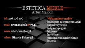 Meble na wymiar - ESTETICA-MEBLE Artur Majoch Chełmiec