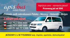 Przewóz osób - apis-bus Katowice