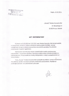 Referencja od firmy De Graaf Polska