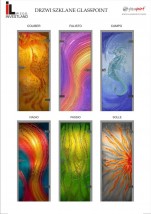 Drzwi szklane Glasspoint - INVESTLAND Sp. z o.o. Zręcin