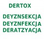 Dezynsekcja Dezynfekcja Deratyzacja DERTOX