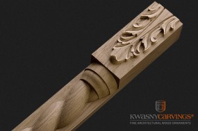 Pilastry do mebli kuchennych - KWASNYCARVINGS - ornamenty drewniane Jaworze