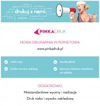 tanie wydruki - Drukarnia PinkaDruk Gdańsk