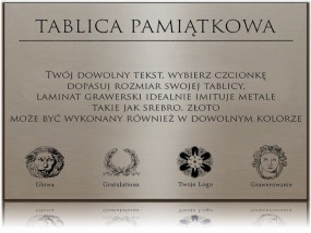 tablice grawerowane - ARTPLASTICA Marek Bartosiak Wisła Mała
