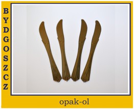 NÓŻ TWORZYWO SREBRNY 12 szt - OPAK-OL Bydgoszcz