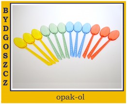 ŁYŻKA 17,5 cm TWORZYWO 12 szt - OPAK-OL Bydgoszcz