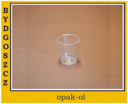 KIELISZEK TWORZYWO 20 ml 50 szt - OPAK-OL Bydgoszcz