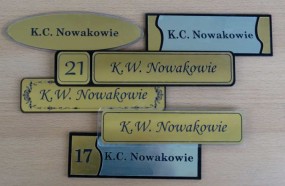 graweropwana tabliczka na drzwi - ARTPLASTICA Marek Bartosiak Wisła Mała