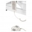 fotele i łóżka kosmetyczne Elektryczne łóżko do masażu wygodne wytrzymałe białe - Poczesna MAGNUM-PRO
