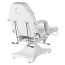 Fotel kosmetyczny łóżko do masażu wytrzymałe białe Poczesna - MAGNUM-PRO