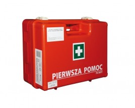 Apteczka pierwszej pomocy przenośna DIN 13157 - REAL BHP - Hurtownia Artykułów BHP i Sprzętu Elektroizolacyjnego Warszawa