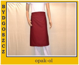 Zapaska gastronomiczna elanobawełna długa 90 x 75 cm - OPAK-OL Bydgoszcz