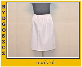 Spódnica medyczna biała - OPAK-OL Bydgoszcz
