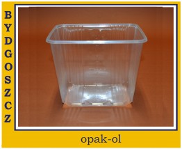 POJEMNIK TWORZYWO PROSTOKĄTNY 2 L 50 szt - OPAK-OL Bydgoszcz