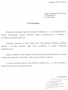 Referencja od firmy Usługi Transportowe Kluba