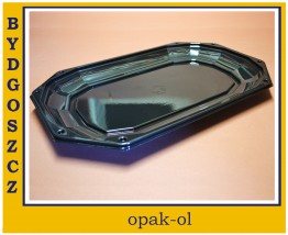 PÓŁMISEK TACA CZARNA 28X43 cm 10 SZT - OPAK-OL Bydgoszcz