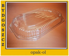 WIECZKO PRZEŹROCZYSTE DO PÓŁMISKA 28X43 cm 10 szt - OPAK-OL Bydgoszcz