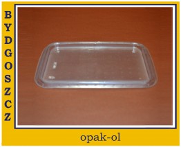 WIECZKO TWORZYWO PROSTOKĄTNE DO POJEMNIKA 1 L 50 szt - OPAK-OL Bydgoszcz