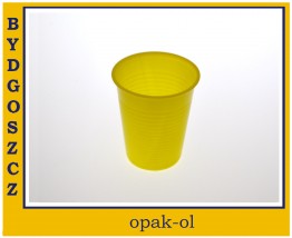 KUBEK TWORZYWO 180 ml KOLOR 100 szt - OPAK-OL Bydgoszcz