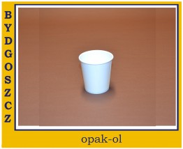 KUBEK PAPIEROWY 100 ml 100 szt - OPAK-OL Bydgoszcz