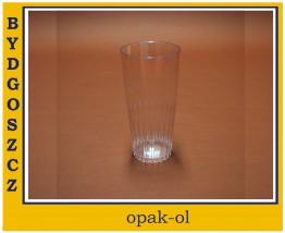 SZKLANKA TWORZYWO 350 ml ICEBERG 10 szt - OPAK-OL Bydgoszcz