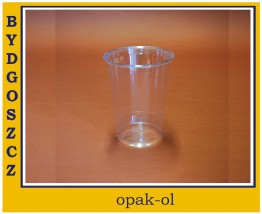 KUBEK PET 400/550 ml śr. 95 mm 100 szt - OPAK-OL Bydgoszcz