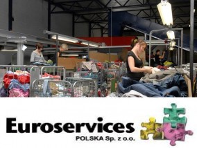 Sortowanie odzieży - Euroservices Polska Sp. z o.o Niemodlin