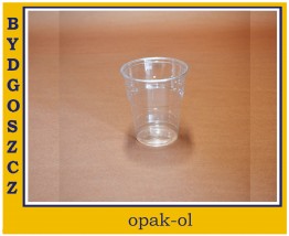 KUBEK PET 200/250 ml DIAMENT 50 szt - OPAK-OL Bydgoszcz