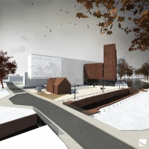 Projekt koncepcyjny Muzeum Kanału Bydgoskiego - Karolina Matuszewska Koncept Studio Projektowe Bydgoszcz