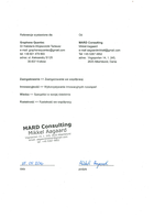 Referencja od firmy Mard Consulting Mikkel Aagaard