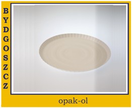 TALERZ PAPIER 42 cm 100 szt - OPAK-OL Bydgoszcz