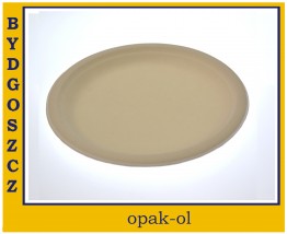 TALERZ 23 cm Z TRZCINY CUKROWEJ 50 szt - OPAK-OL Bydgoszcz