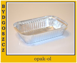 FOREMKA ALUMINIOWA 780 ml 100 szt - OPAK-OL Bydgoszcz