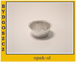 FOREMKA ALUMINIOWA 150 ml OKRĄGŁA 100 szt - OPAK-OL Bydgoszcz