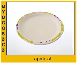 TALERZ PULPA PAPIEROWA 24 cm 100 szt - OPAK-OL Bydgoszcz