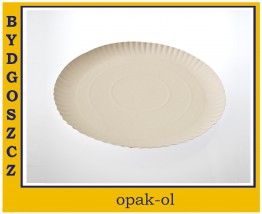 TALERZ PAPIER 30 cm 100 szt - OPAK-OL Bydgoszcz