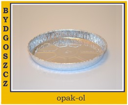 FOREMKA ALUMINIOWA OKRĄGŁA 21 cm 50 szt - OPAK-OL Bydgoszcz