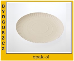 TALERZ PAPIER 26 cm 100 szt - OPAK-OL Bydgoszcz